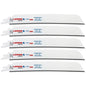 LENOX 14-TPI Power Arc Curved Metal-Cutting Reciprocating Saw Blade - 5-Pack - Each