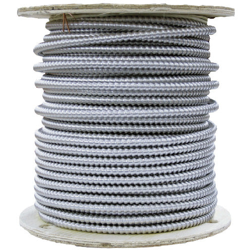 Southwire 30 A 600 V 10-Gauge 2-Conductor AC90 Copper Consruction Wire - Aluminum Armoured - 75-m-Roll