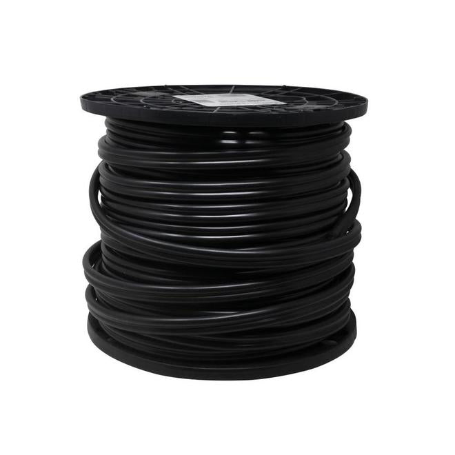 Southwire 40 A 300 V 8-Gauge 2-Conductor NMWU Outdoor Non-Metallic Black Jacket Wire - 75-m-Roll