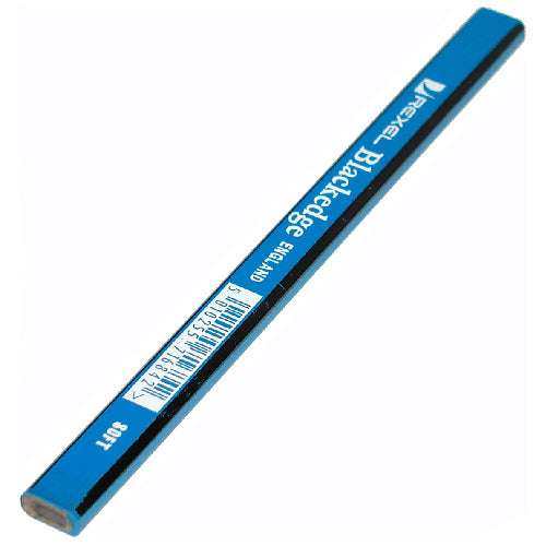 Holland High-Quality Carpenter's Pencil - Soft Point - 7-in - Each