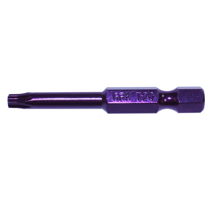 GRK Fasteners T Star Bits Purple 2-in - Pack