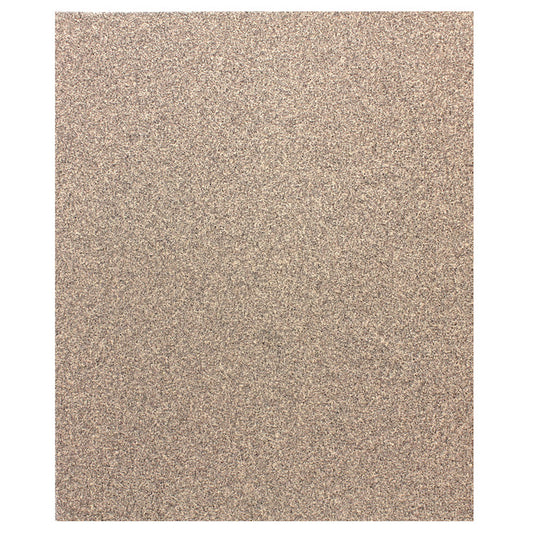 Multi-Surface Sandpaper - 9'' x 11'' - 80 Grit - Brown - Each