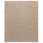 Multi-Surface Sandpaper - 9'' x 11'' - 80 Grit - Brown - Each