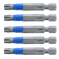 Wiha TerminatorBlue Impact Torx T30 Screwdriver Bits Set - Steel - 5/Pack - Pack