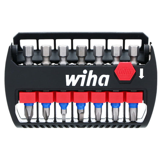 Wiha TerminatorBlue 2-in Impact Driver Bit Set - Steel Alloy - 7 Pieces -