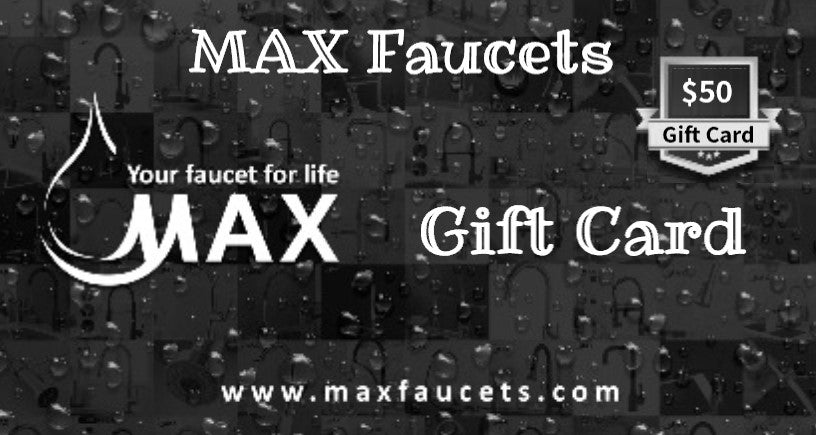 MAX Faucets I Gift Card