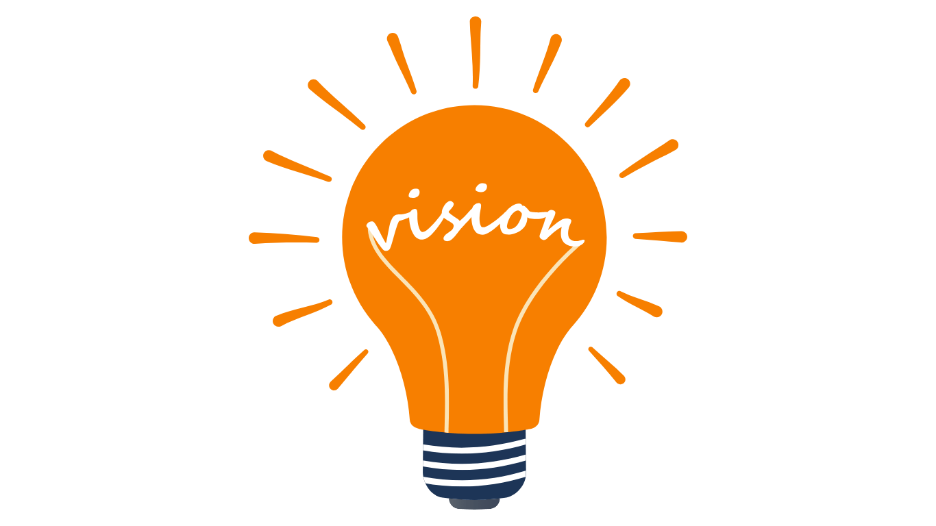 Lightbulb icon symbolizing Site Connected’s vision to simplify construction material sourcing and connect clients with trusted services through a reliable platform.”